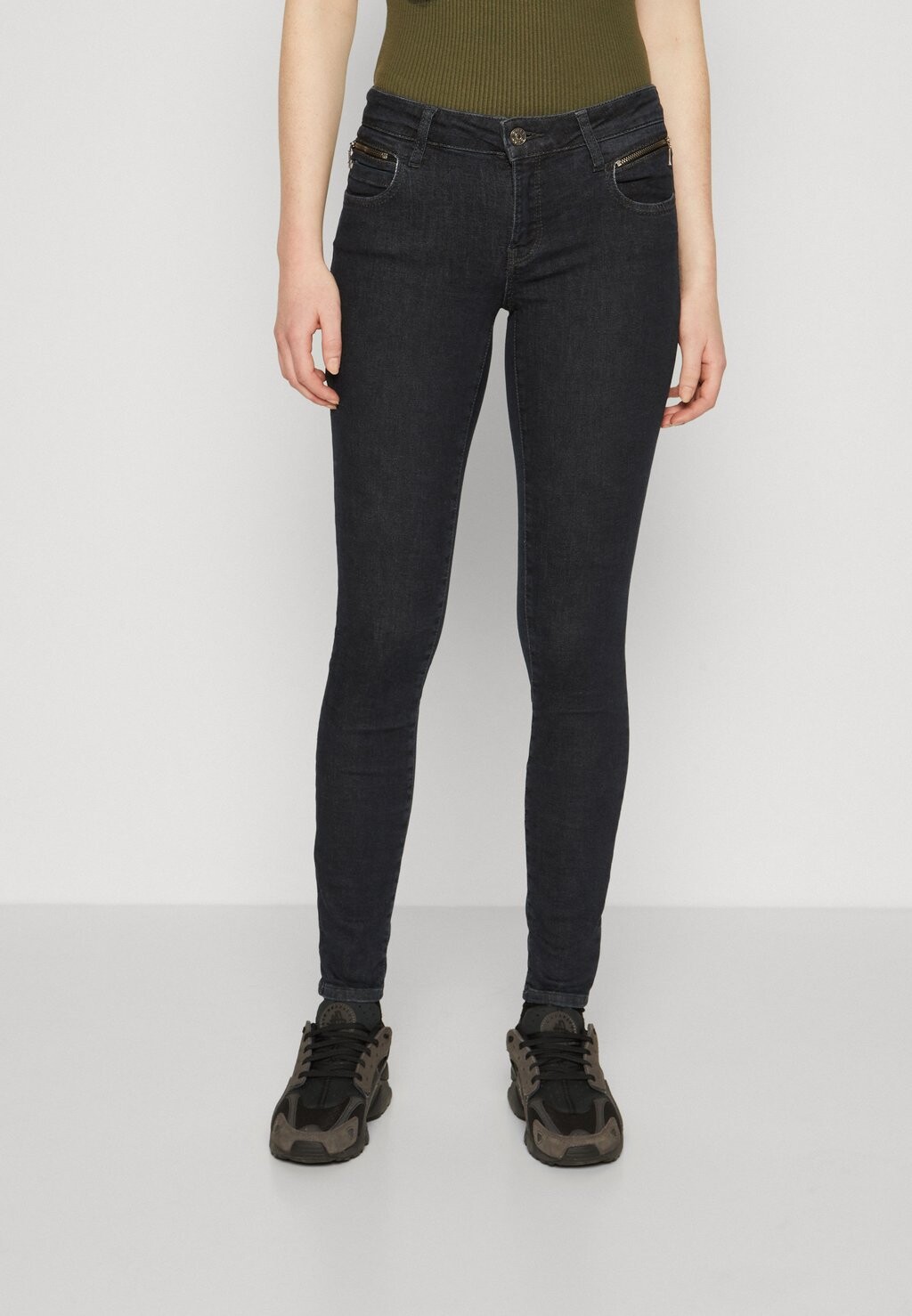 

Джинсы Skinny Fit Onlshape Zip ONLY, цвет special blue grey denim