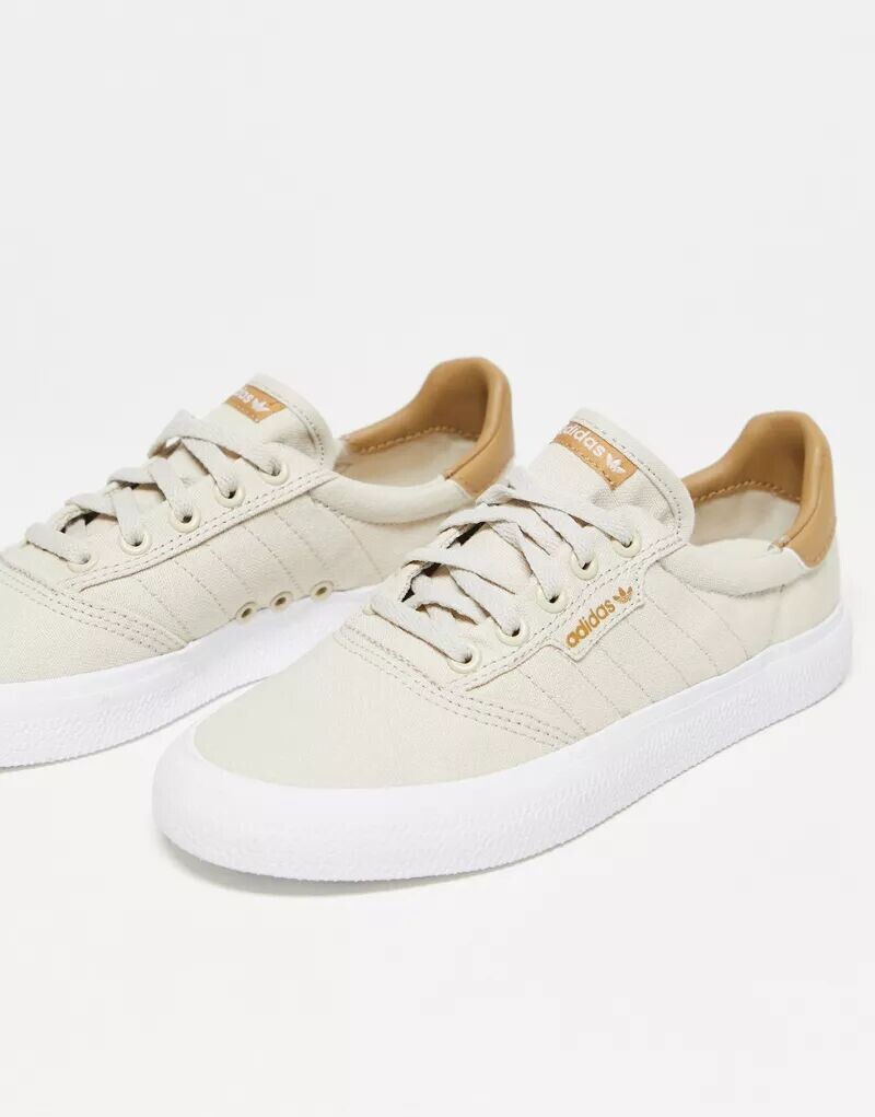 

Бледно-коричневые кроссовки adidas Originals 3MC