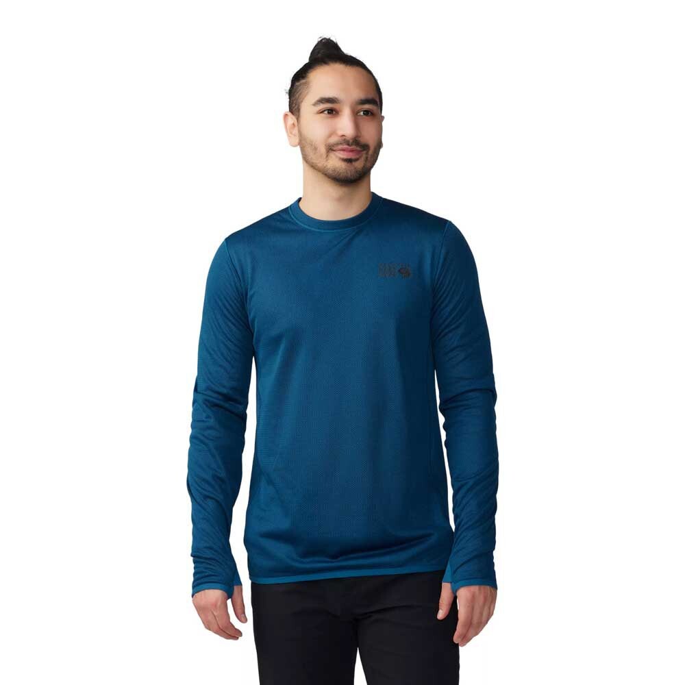 

Футболка с длинным рукавом Mountain Hardwear AirMesh, синий