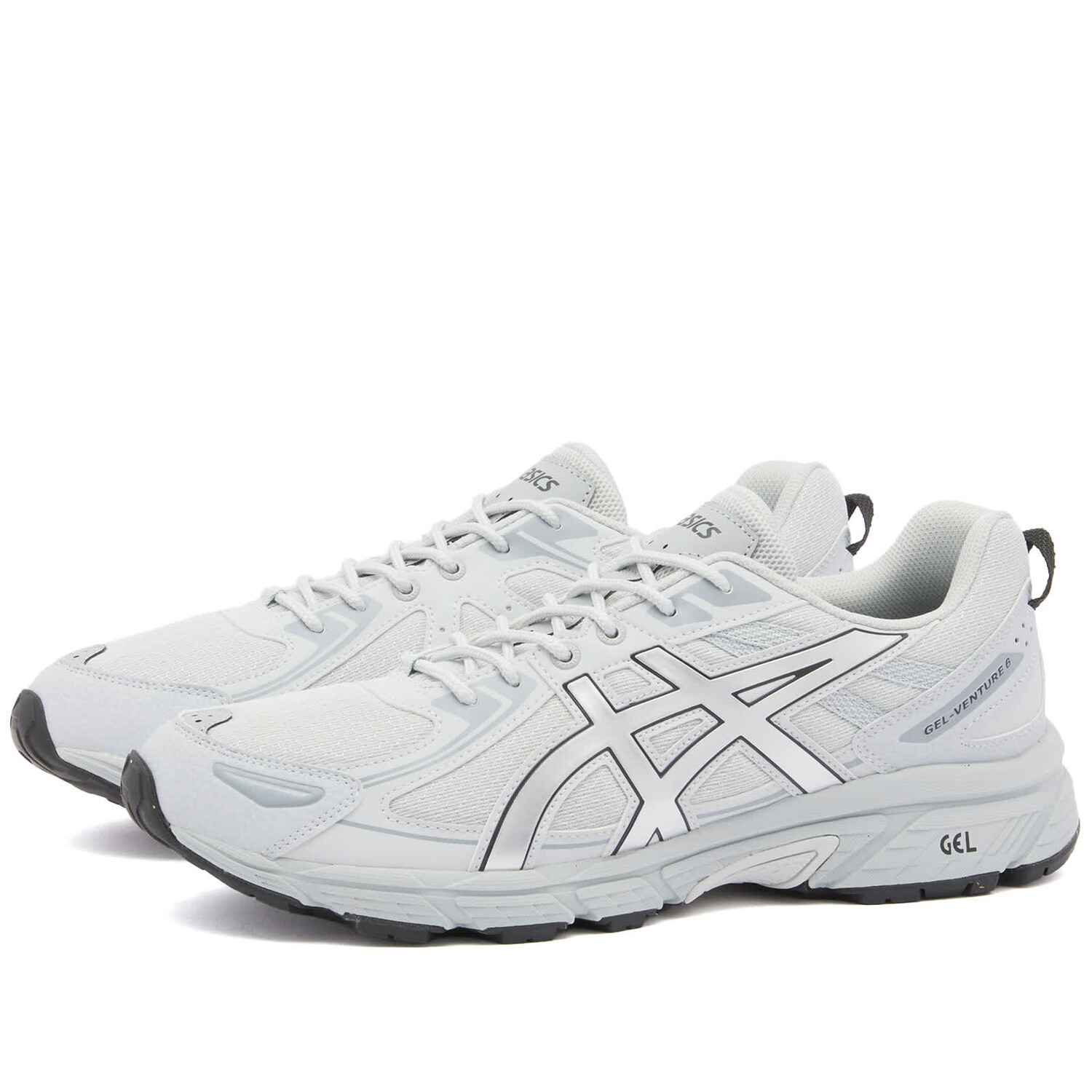 

Кроссовки Asics Gel-Venture 6, цвет Glacier Grey & Pure Silver, Серый