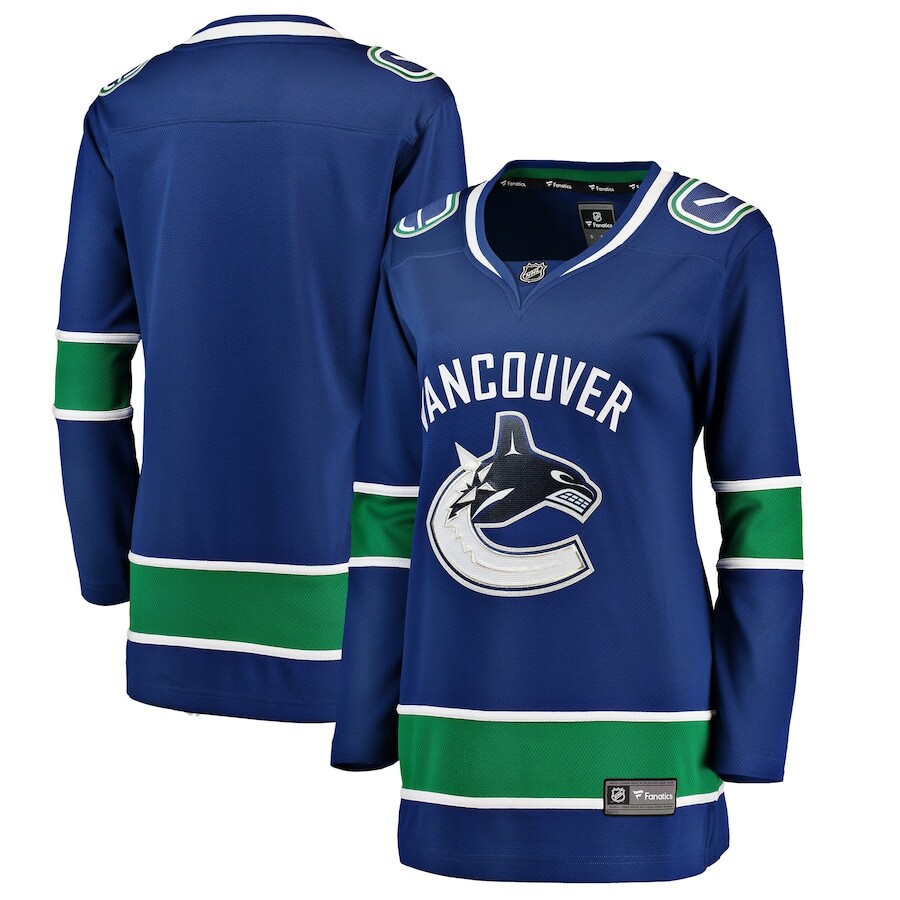 

Джерси Fanatics Branded Vancouver Canucks, синий