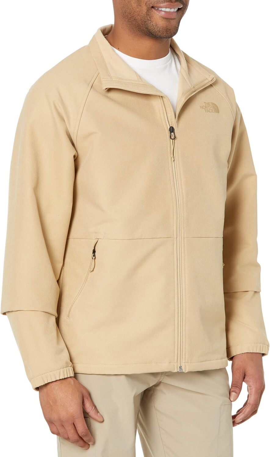 

Куртка Camden Softshell Jacket The North Face, цвет Khaki Stone Dark Heather
