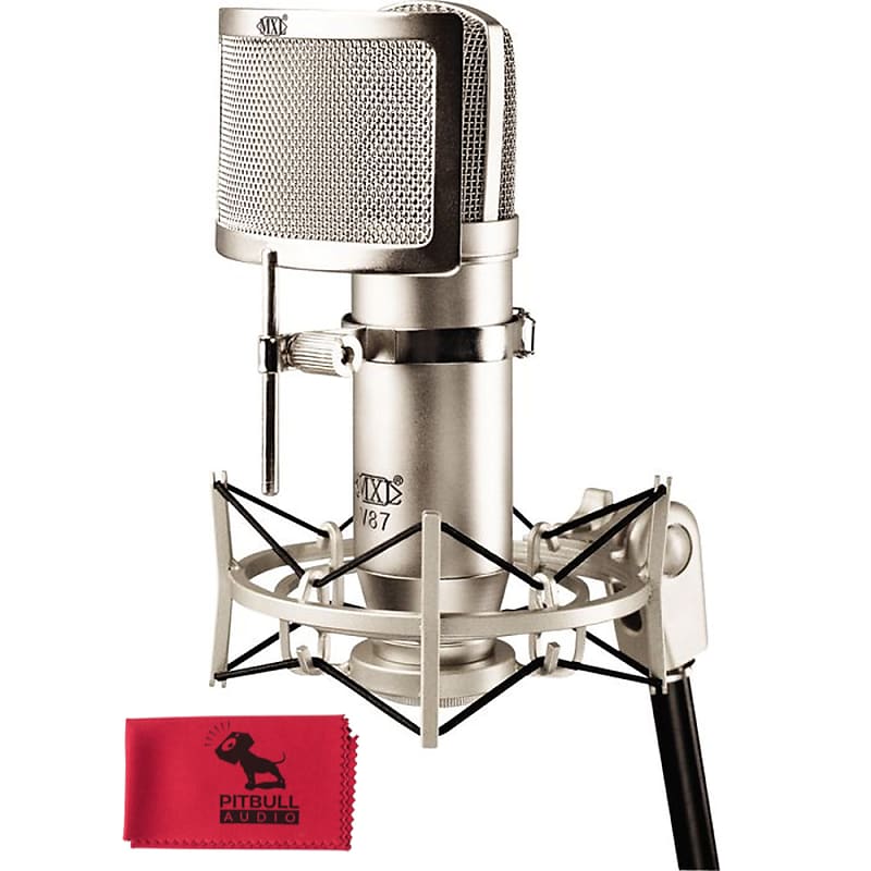 Студийный конденсаторный микрофон MXL MXL-V87 поп фильтр mxl pf 001