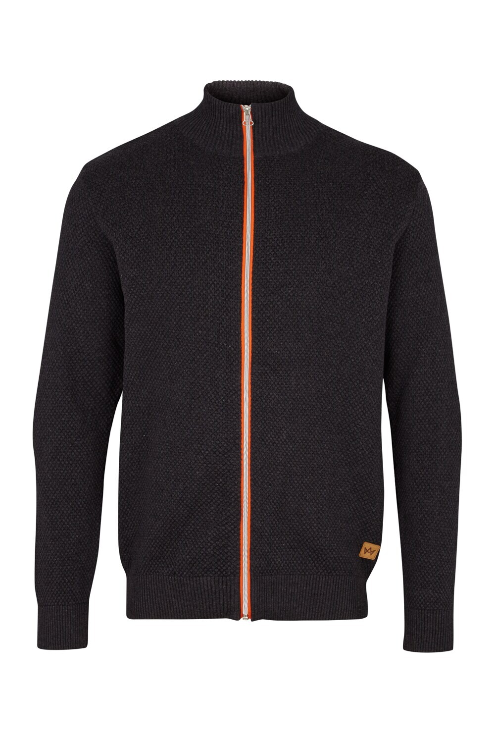 

Вязаный кардиган Kronstadt Erik Zip, темно-серый