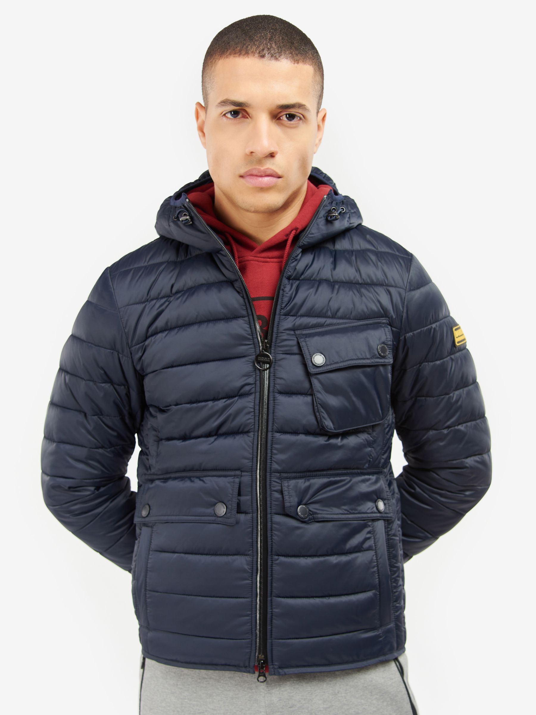 

Утепленная куртка Barbour International Ouston, темно-синяя, Синий, Утепленная куртка Barbour International Ouston, темно-синяя