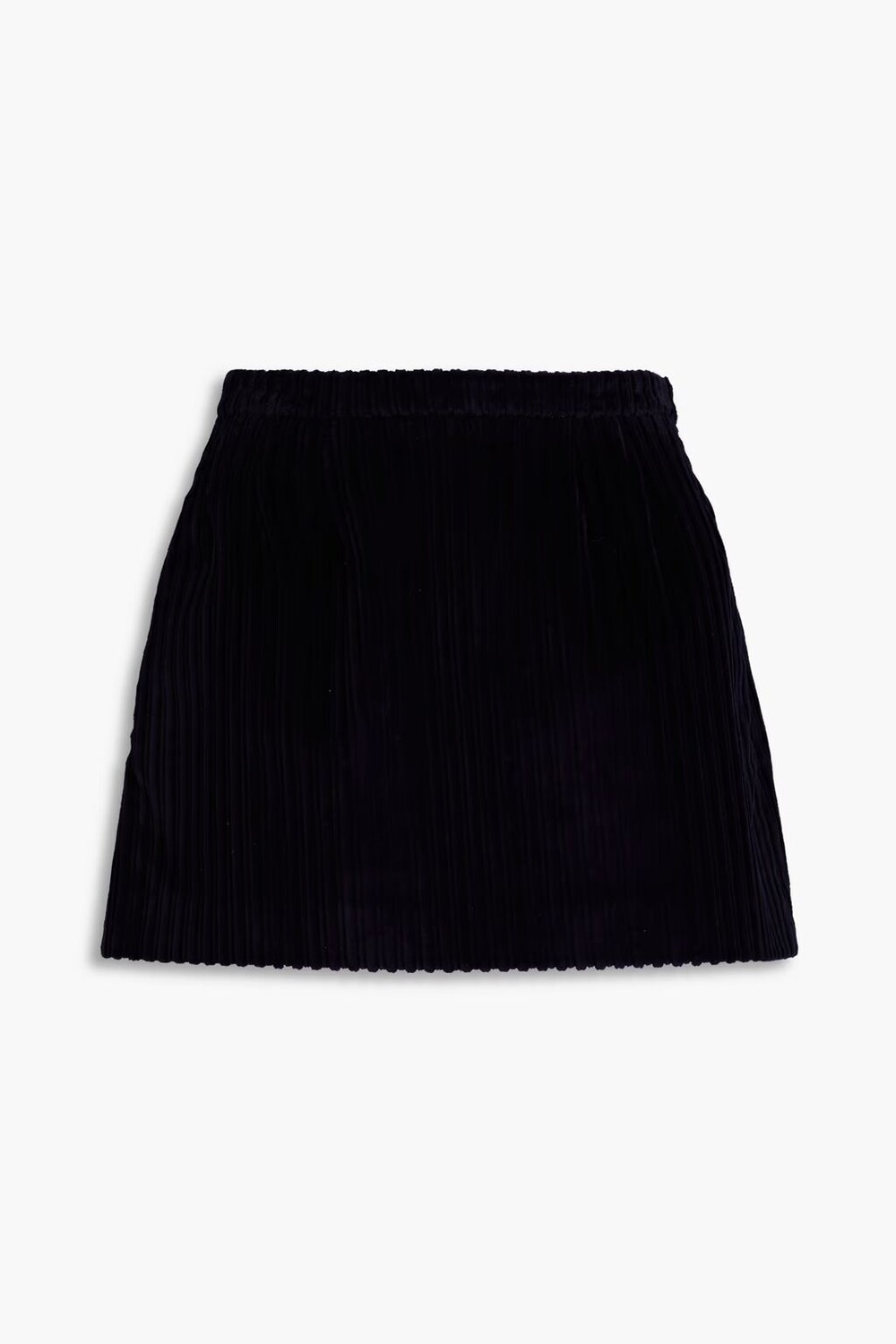 

Мини-юбка из хлопка и вельвета Redvalentino, темно-синий
