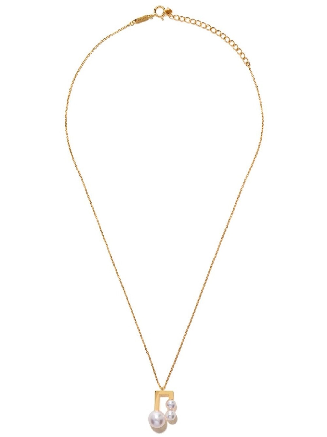 

Колье Balance Note из желтого золота с жемчугом TASAKI, золотой
