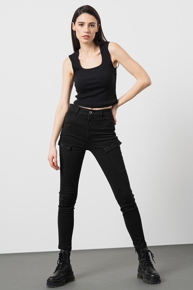 

Джинсы скинни Kafey Cargo G-Star Raw, черный