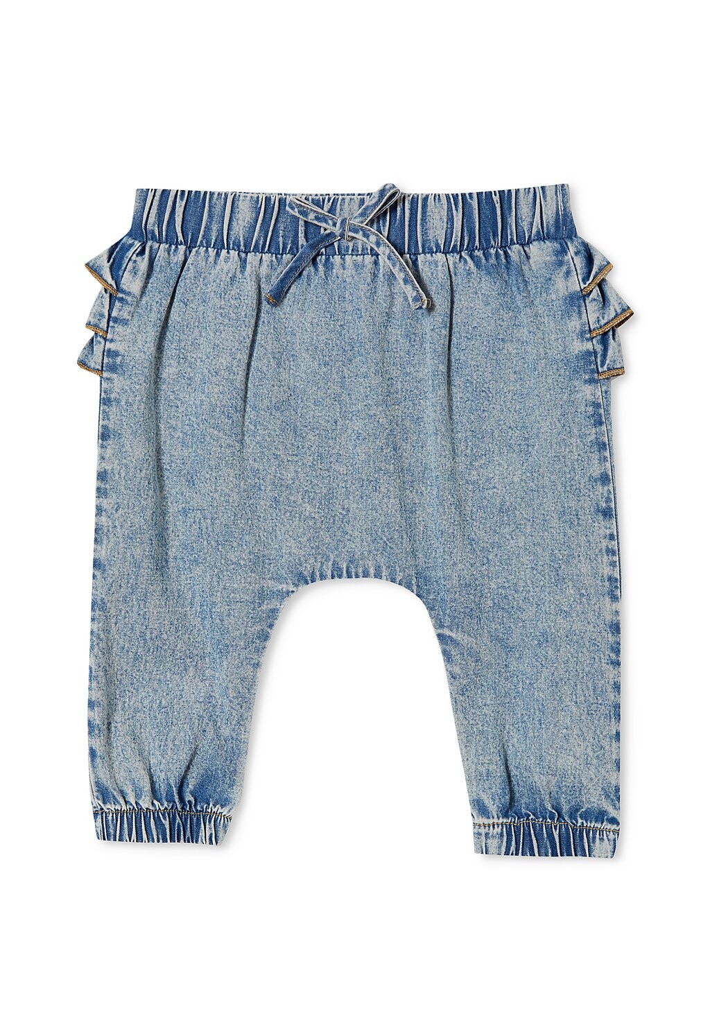 

Брюки TRUDY RUFFLE Cotton On, цвет light chambray wash