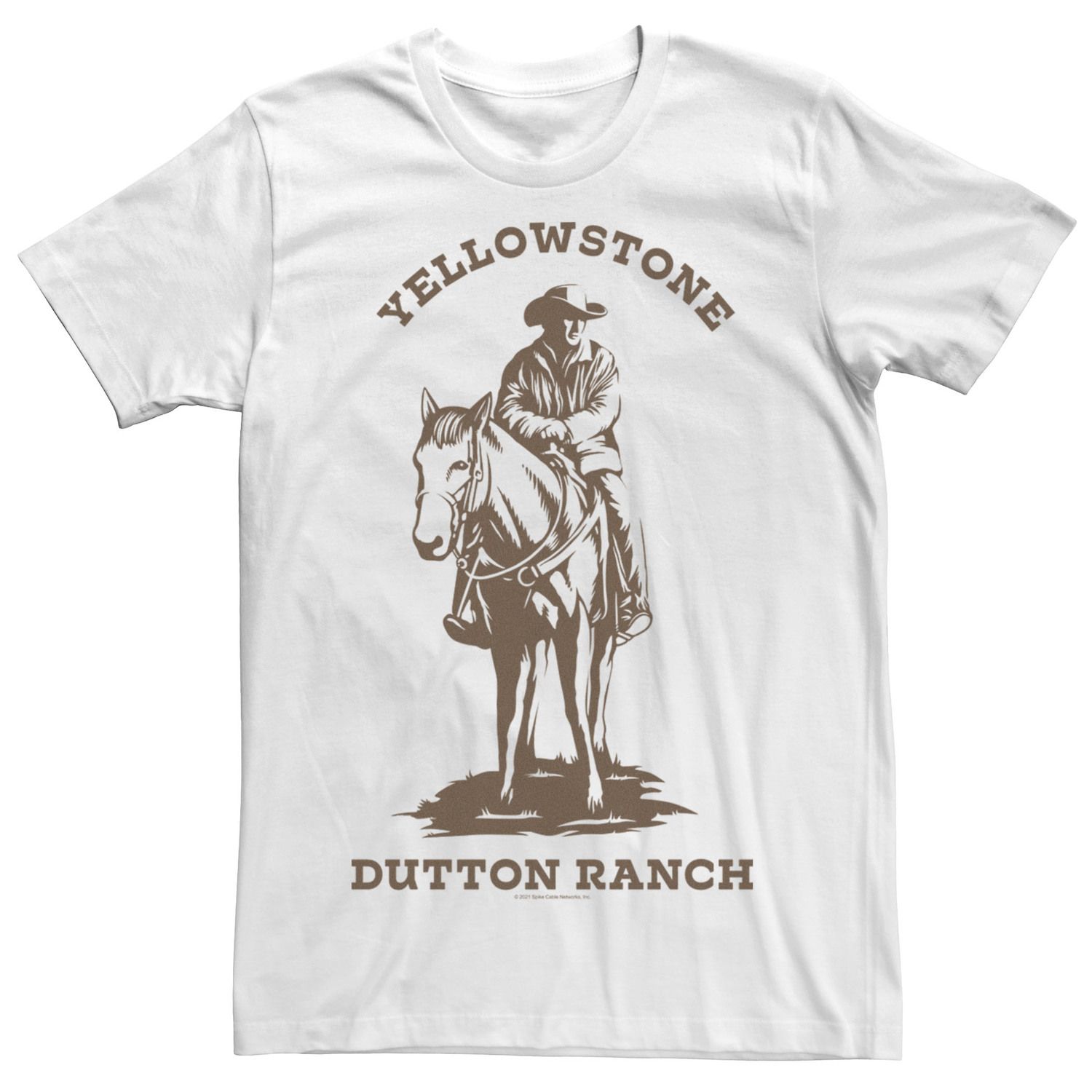 Мужская футболка Yellowstone Dutton Ranch Montana John Dutton Logo C2 Licensed Character