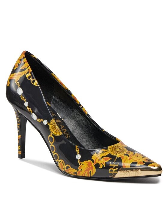 

Высокие каблуки Versace Jeans Couture, черный