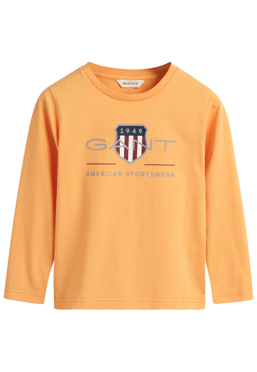 

Футболка с длинным рукавом Archive Shield Unisex GANT, цвет coral apricot