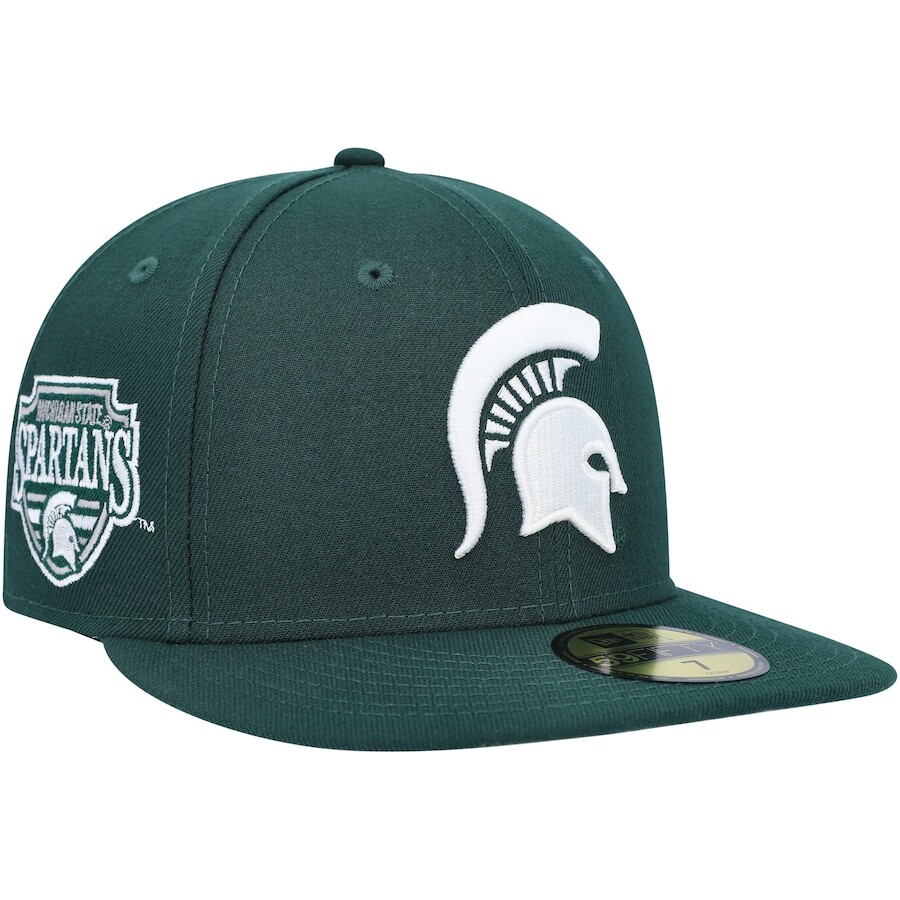 

Бейсболка New Era Michigan State Spartans, зеленый