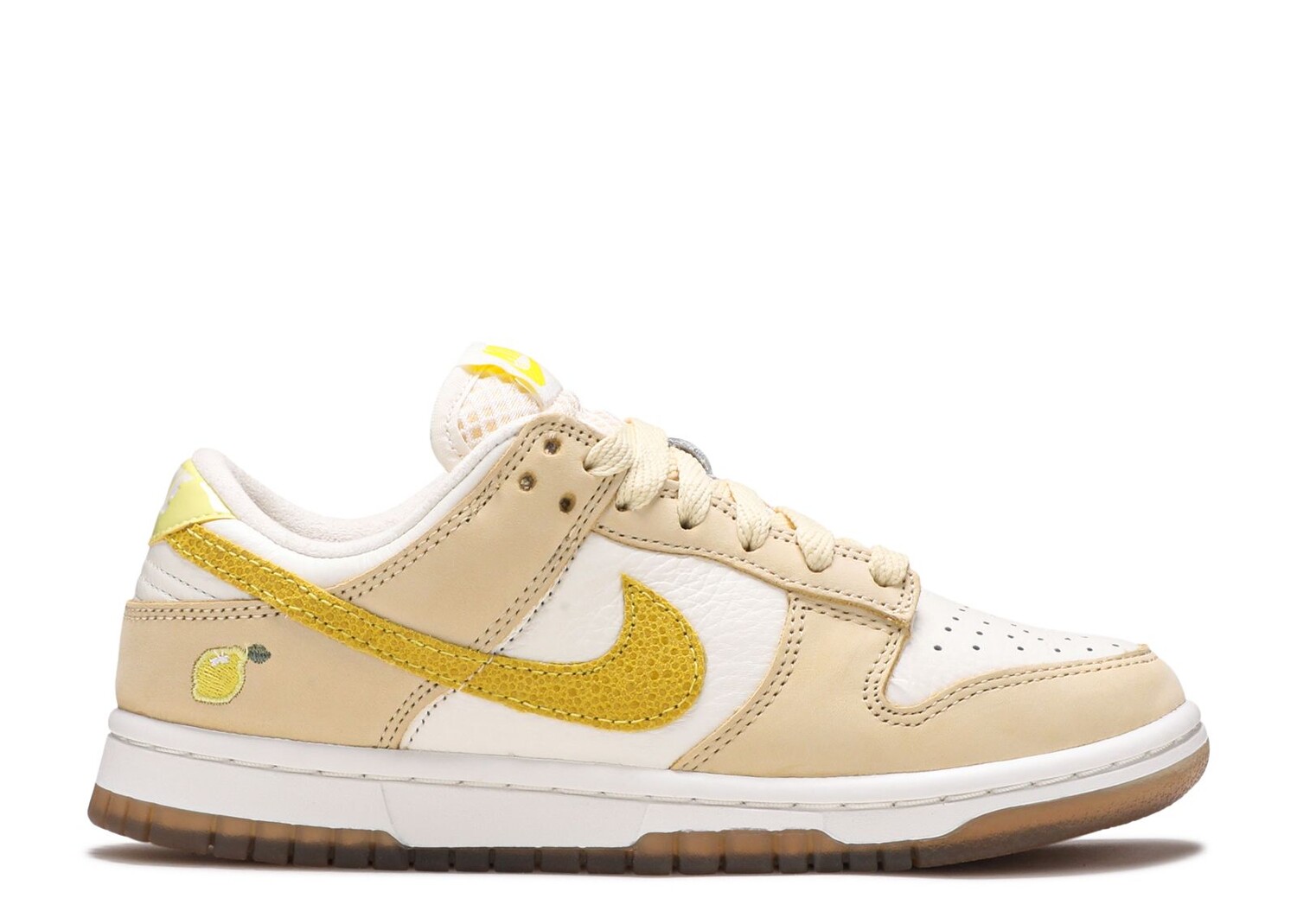 Кроссовки Nike Wmns Dunk Low 'Lemon Drop', белый