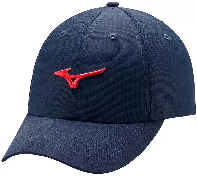 Легкая мужская кепка для гольфа Mizuno Tour, темно-синий/красный