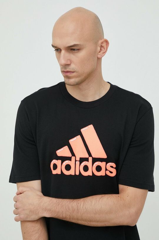 

Футболка Adidas из хлопка adidas, черный