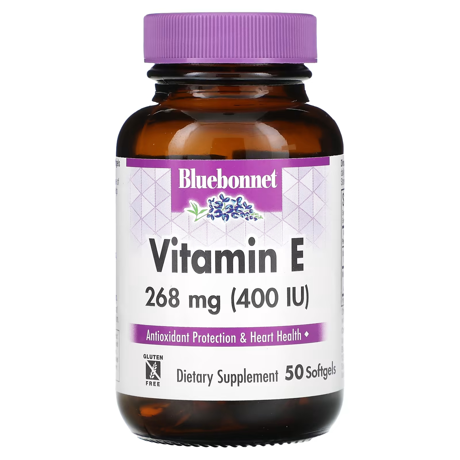 Пищевая добавка Bluebonnet Nutrition Витамин Е, 50 мягких таблеток