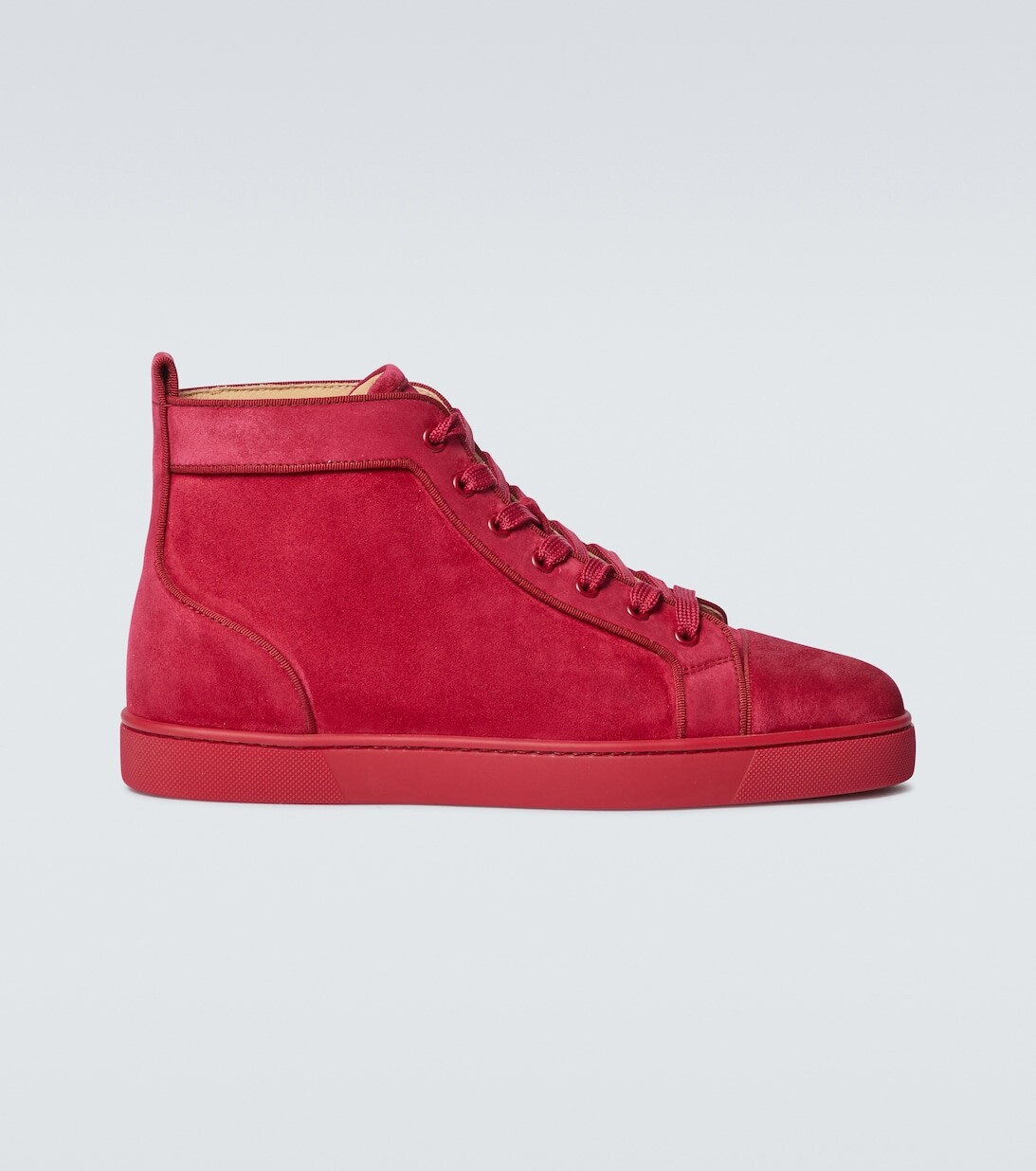 

Высокие кеды Louis Orlato Christian Louboutin, красный