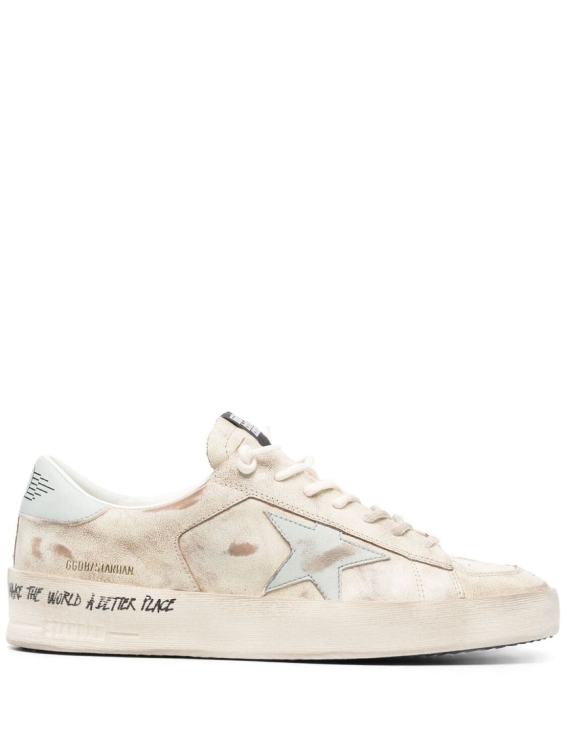 

Golden Goose кеды Stardan с эффектом потертости, нейтральный цвет