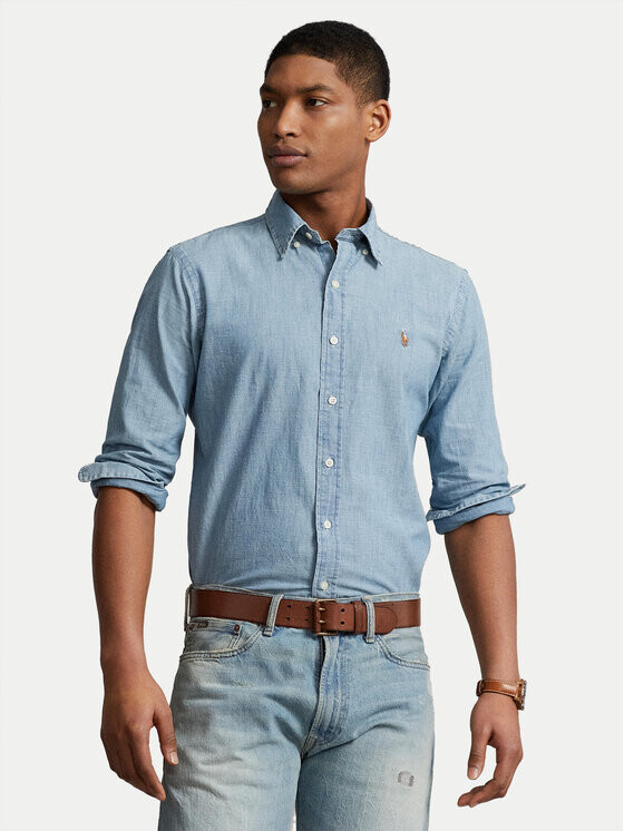 

Рубашка Polo Ralph Lauren, синий