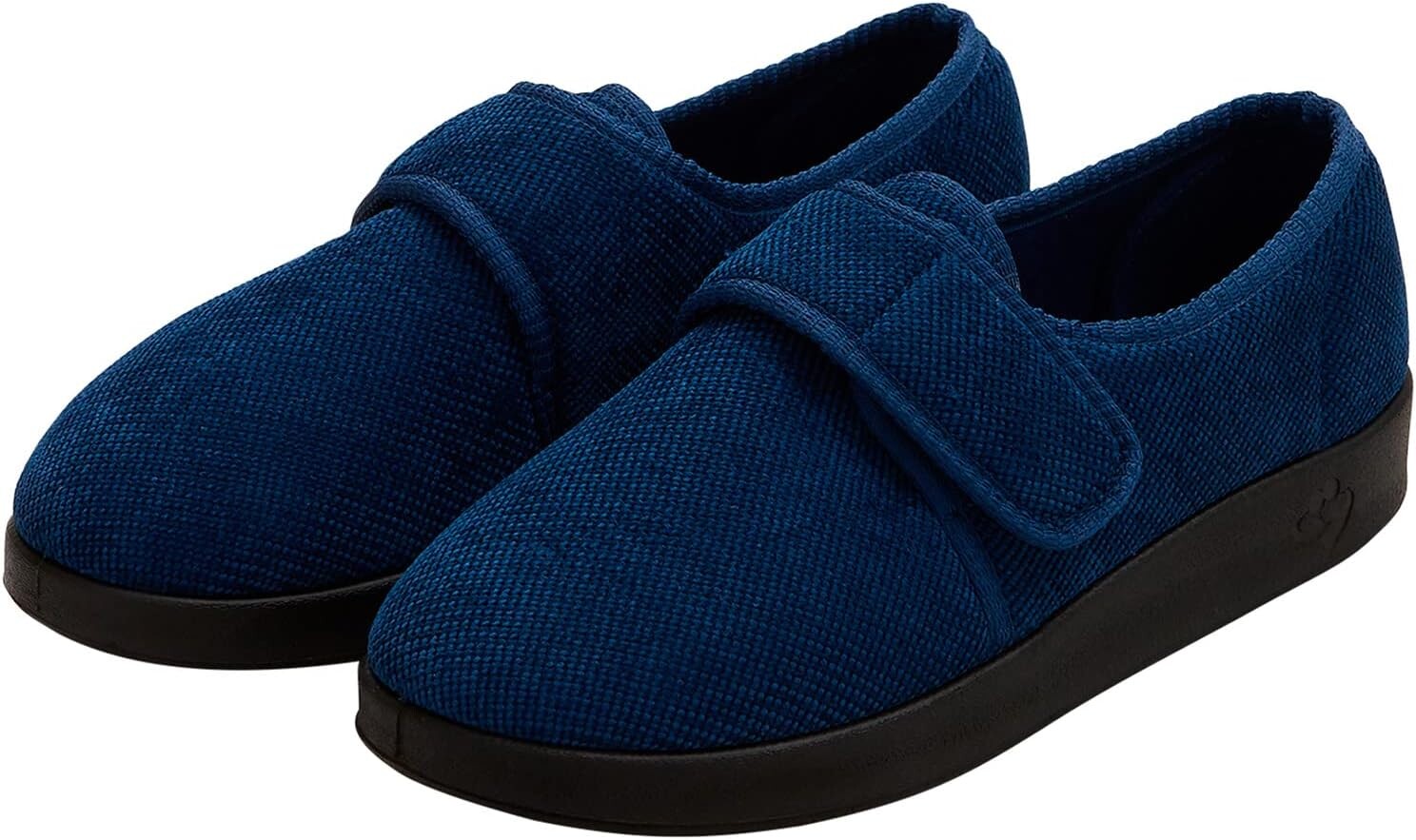 

Тапочки Wide & Comfy Easy Closure Slippers Silverts, цвет Navy/Black