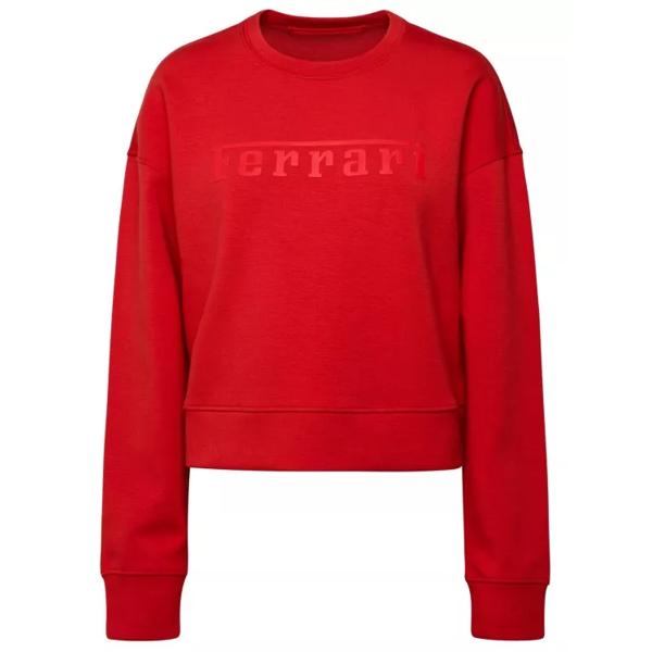 

Футболка viscose blend sweatshirt Ferrari, красный