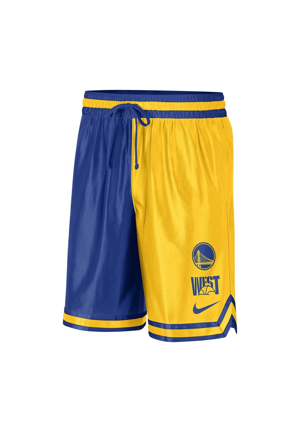 

Спортивные шорты DRI FIT NBA GRAPHIC GOLDEN STATE W Nike, цвет amarillo rush blue black