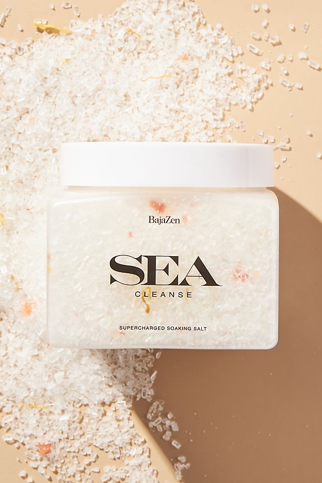 Соль для замачивания Baja Zen Sea Cleanse, белый