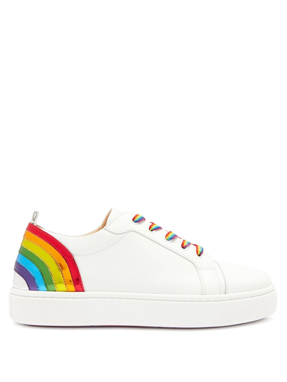 

Кроссовки arkenspeed из кожи радуги Christian Louboutin, белый