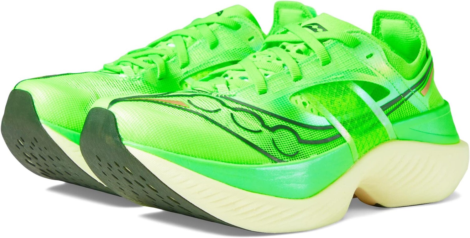 цена Кроссовки Endorphin Elite Saucony, цвет Slime