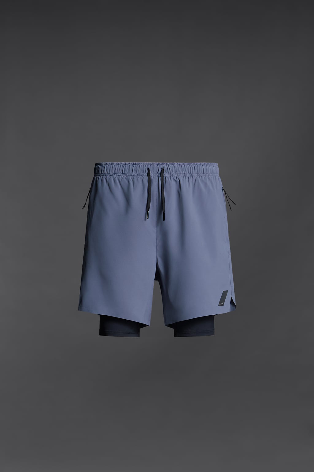 

Тренировочные шорты 2 в 1 ZARA, синий