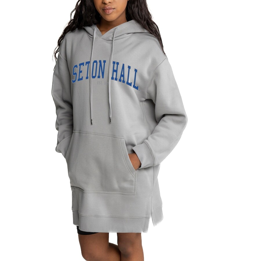 

Платье-худи Gameday Couture Seton Hall Pirates, серый
