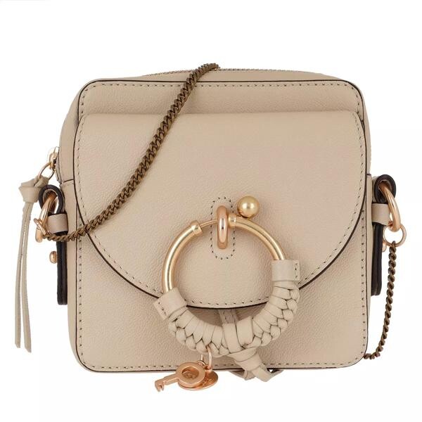

Сумка joan crossbody bag leather cement See By Chloé, бежевый