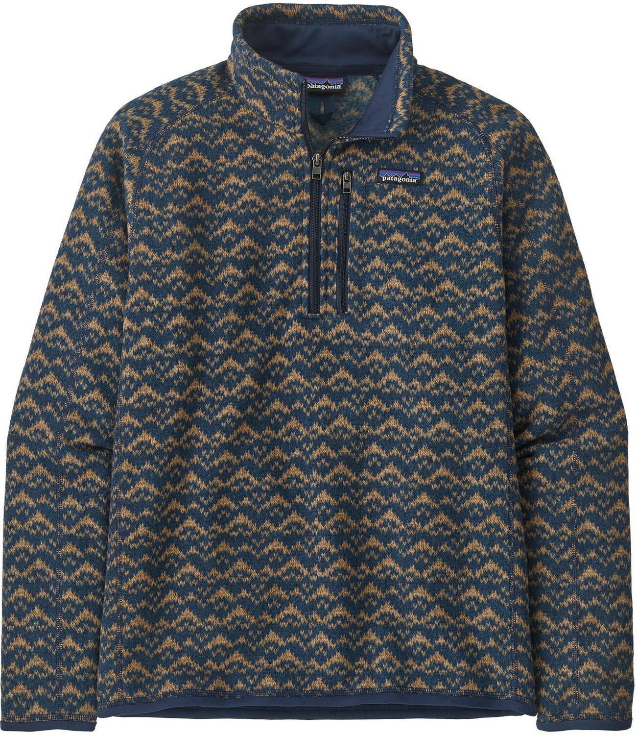 

Флисовый пуловер Better Sweater с молнией в четверть — мужской Patagonia, синий