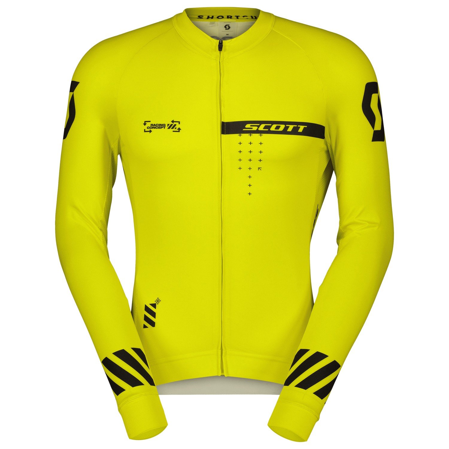 

Велосипедный трикотаж Scott RC Pro L/S, цвет Sulphur Yellow/Black