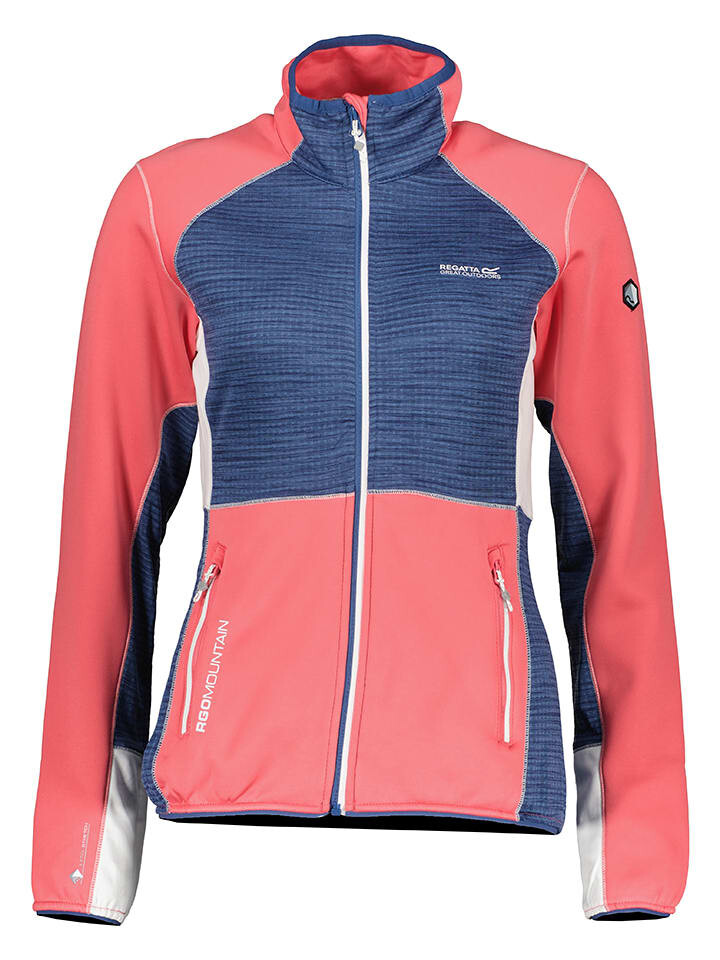 

Куртка софтшелл Regatta, цвет pink/blau