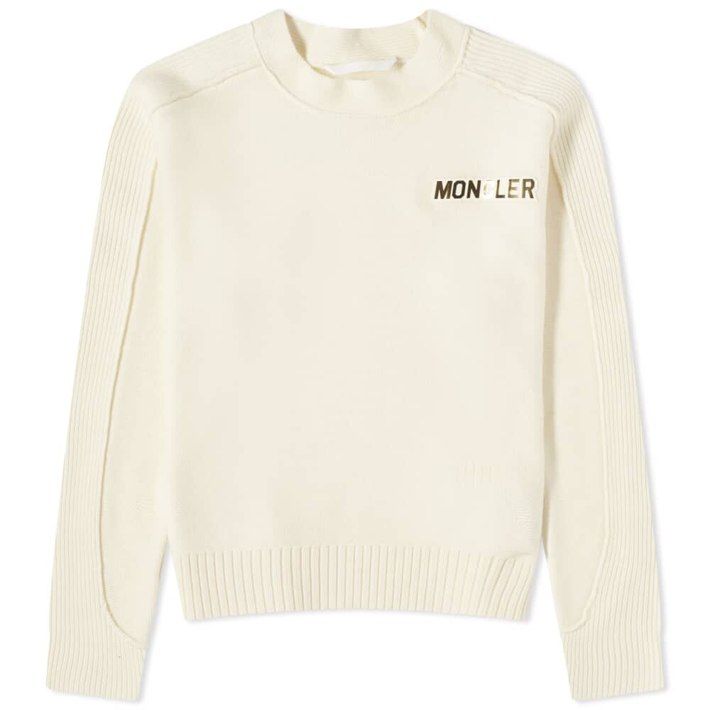 

Трикотаж с логотипом Moncler, белый