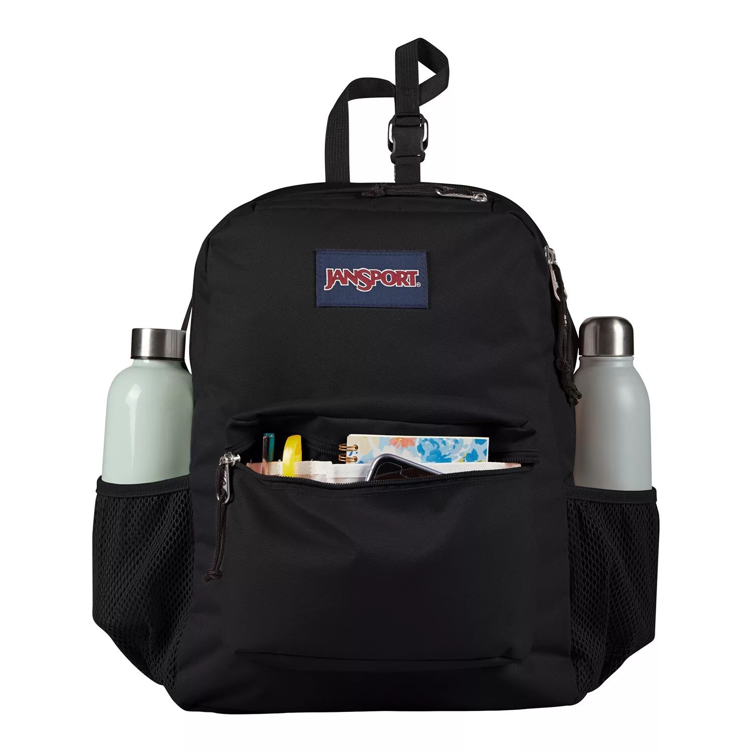 

Адаптивный центральный рюкзак JanSport, черный