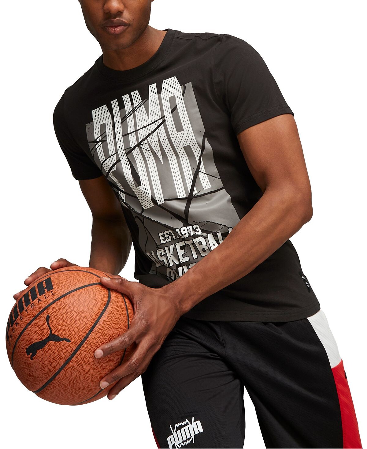 

Мужская футболка с графическим логотипом Blueprint Basketball Puma