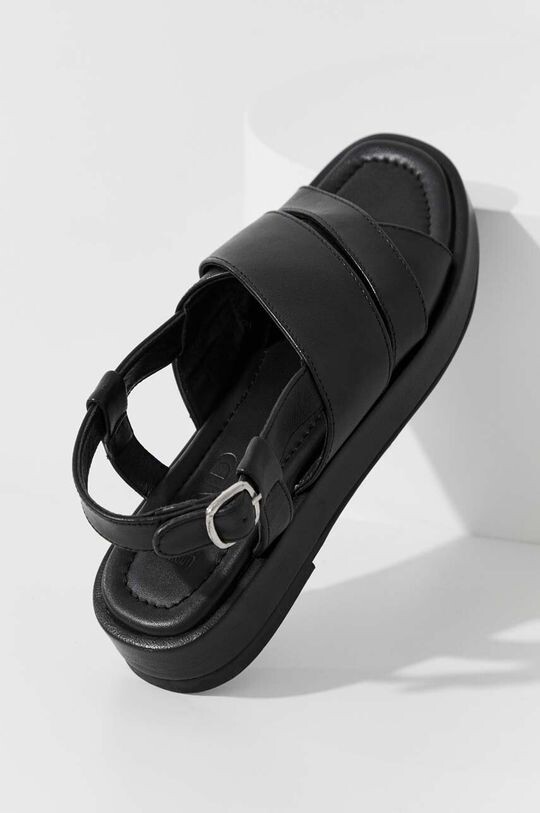 

Кожаные сандалии Answear Lab, черный