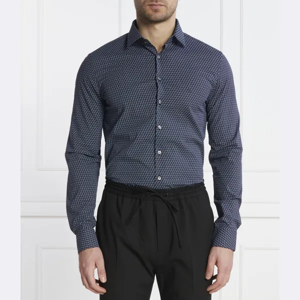 

Рубашка узкого кроя Calvin Klein, синий