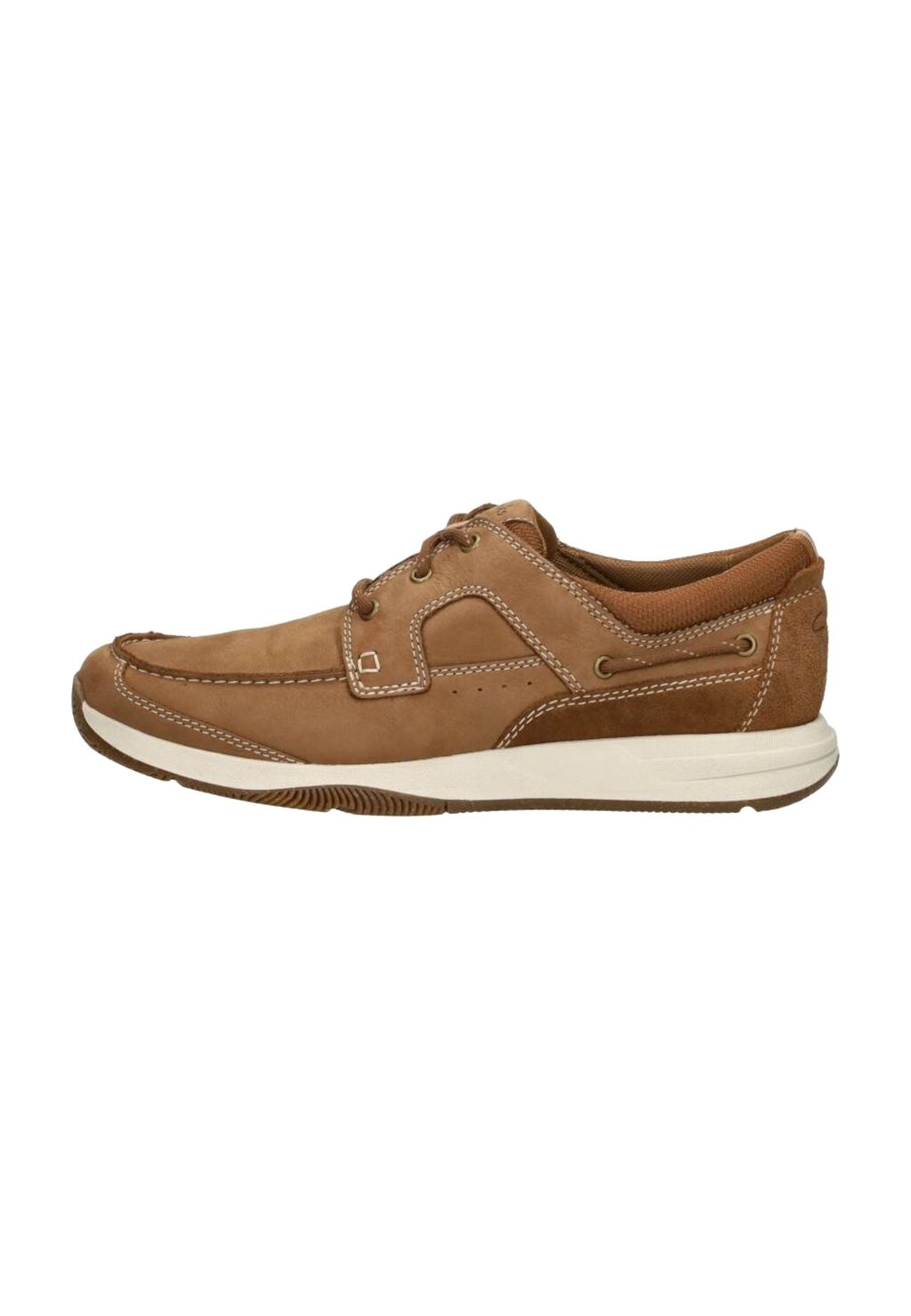 

Спортивные туфли на шнуровке SAILVIEW Clarks, цвет cognac
