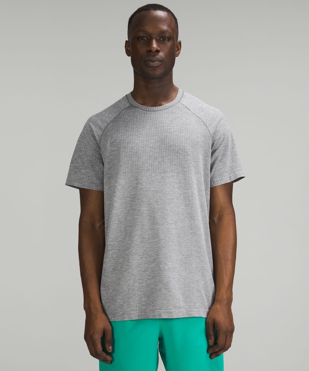

Рубашка с коротким рукавом Metal Vent Tech Lululemon, серый