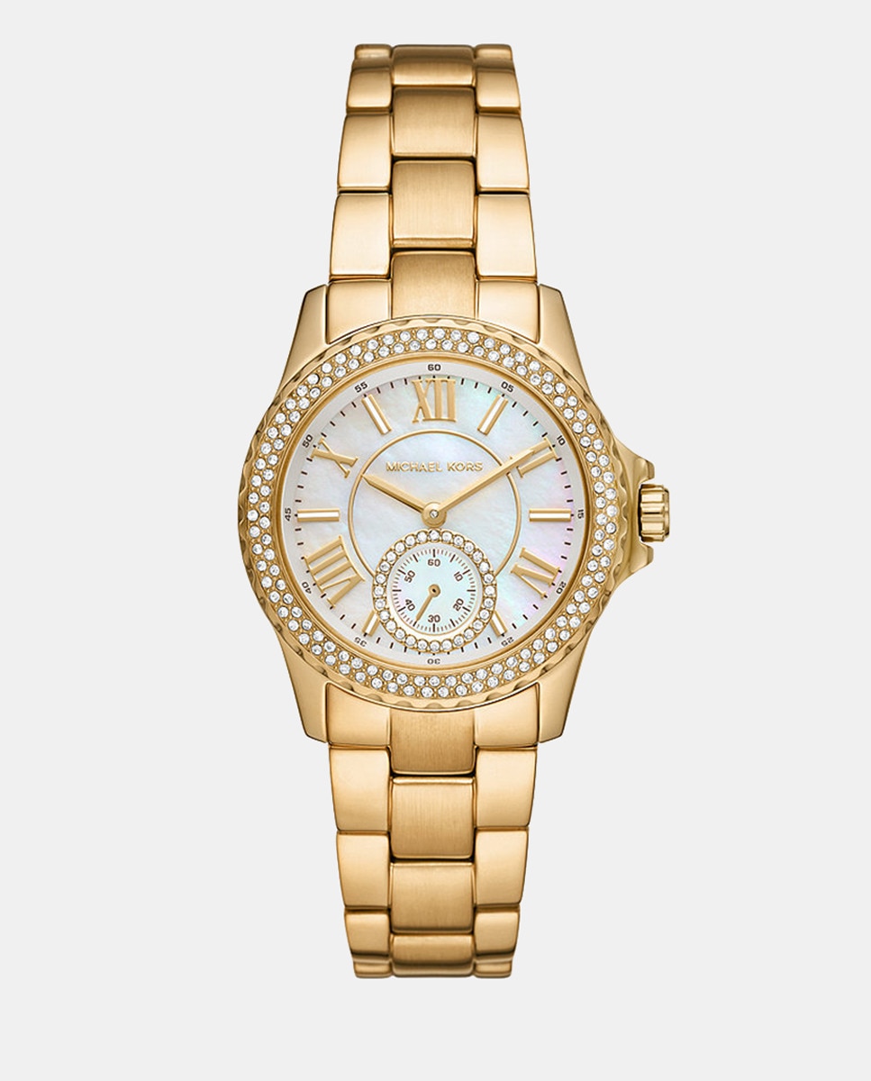 Женские часы Everest MK7363 из золотой стали Michael Kors, золотой