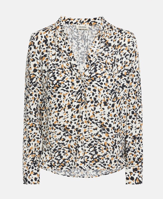 

Рубашка блузка Zadig&Voltaire, коричневый