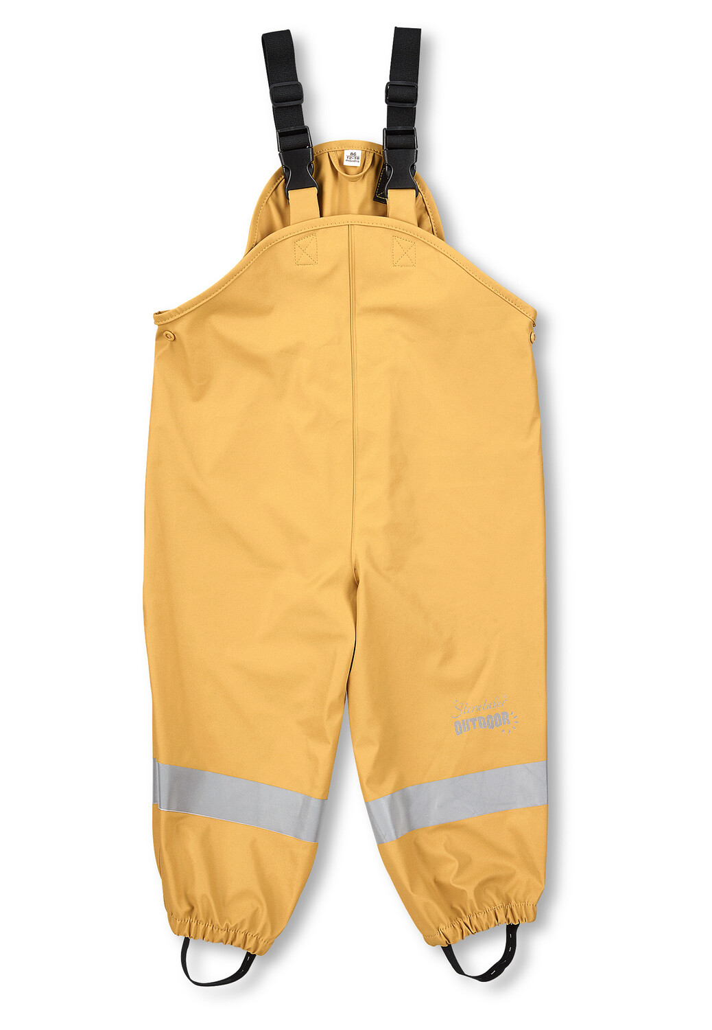 

Водонепроницаемые брюки Sterntaler Regenträgerhose ungefüttert, цвет mittelgelb