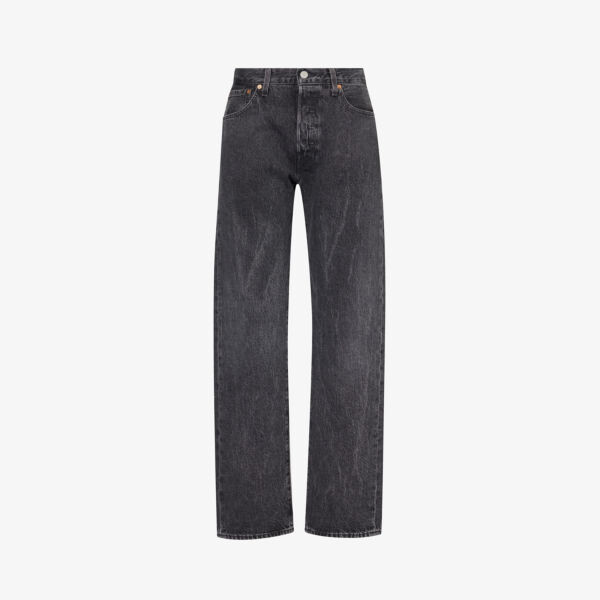 

Джинсы прямого кроя 501 с выцветшим эффектом Levis, цвет crash courses