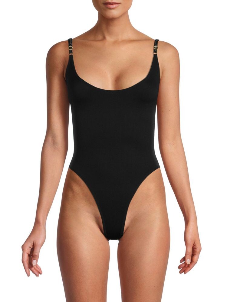 

Однотонное боди Bcbgmaxazria, черный