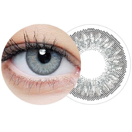 

Цветные контактные линзы Clearcolor 1-day Soczewki Jednodniowe Gray 0.00 , 0