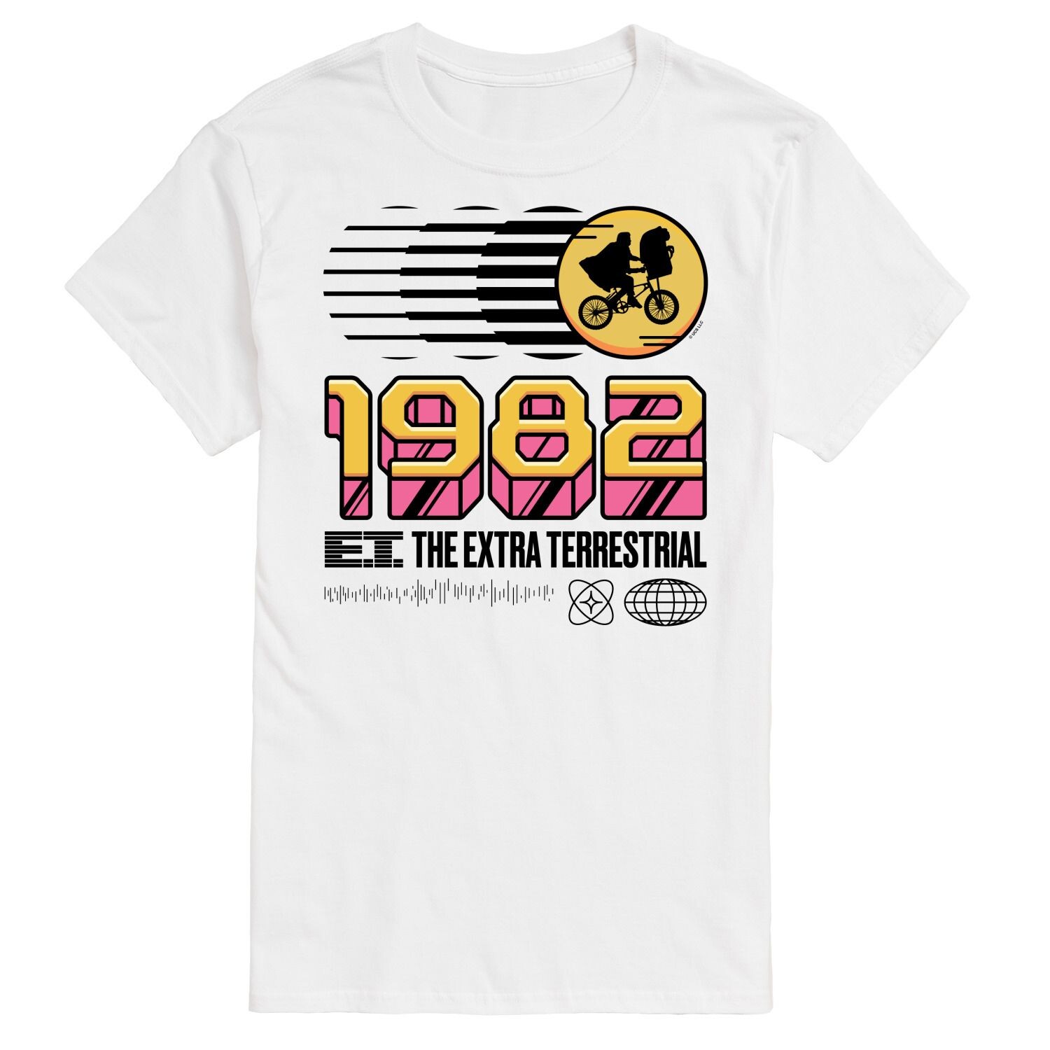 

Мужская футболка с логотипом ET 1982 Licensed Character